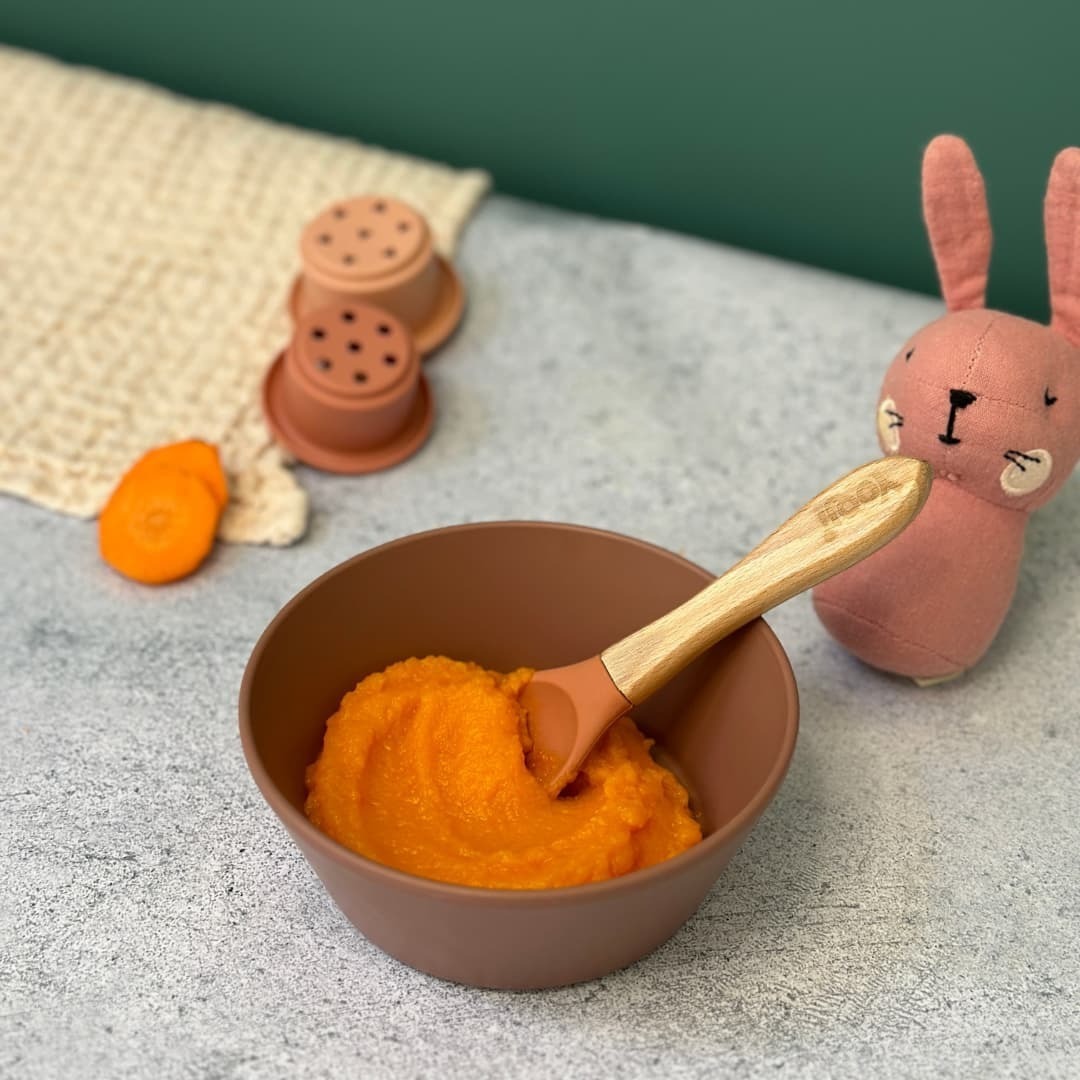 La première purée de carotte 